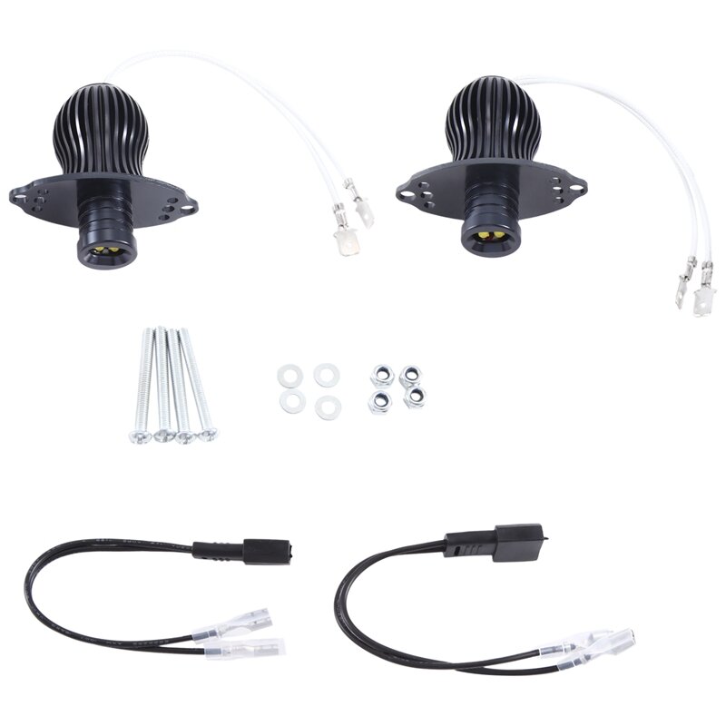 Ampoules LED Angel Eye Marker, 20W SG, Lumière blanche haute puissance, Remplacement pour BMW E90 Série 3 2006-2008, 2 pièces
