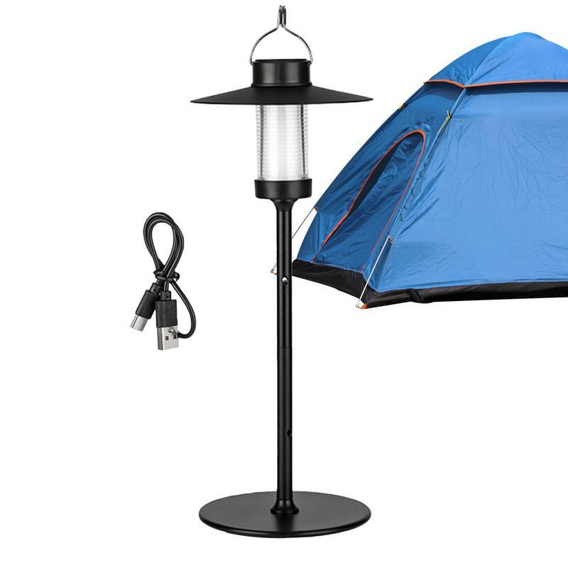 Lanternes de camping LED pour les pannes de courant, lumière avec aimant, étanche, aste par USB, questionpour barbecue en plein air