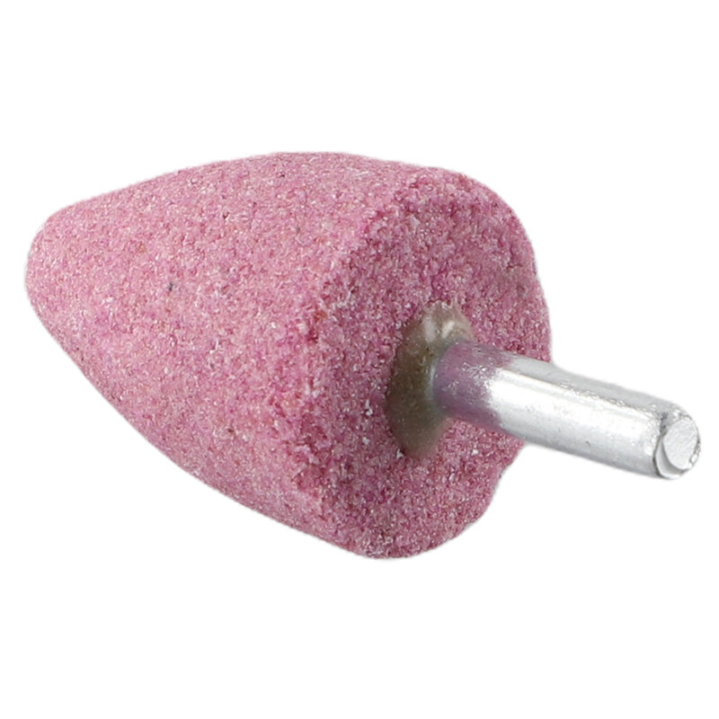 Power Rotary Tools Grinding Head 6mm Shank Conical Corundum Sanding Disc Grinding Stone New Polishing And Rust Removal