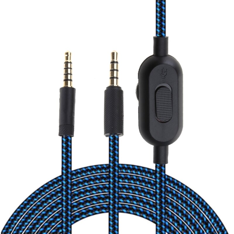 Cable extensión repuesto trenzado 200cm para auriculares GPRO G233 G433, envío directo