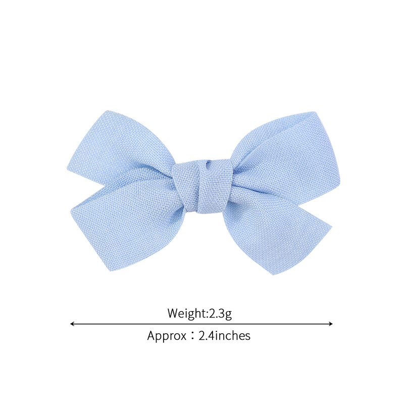 2pcs/set Cute Princess Hairpins Hair Bows for Girls Nylon Safe Hair Clip Barrettes Infants Toddlers Kids Baby Hair Accessories