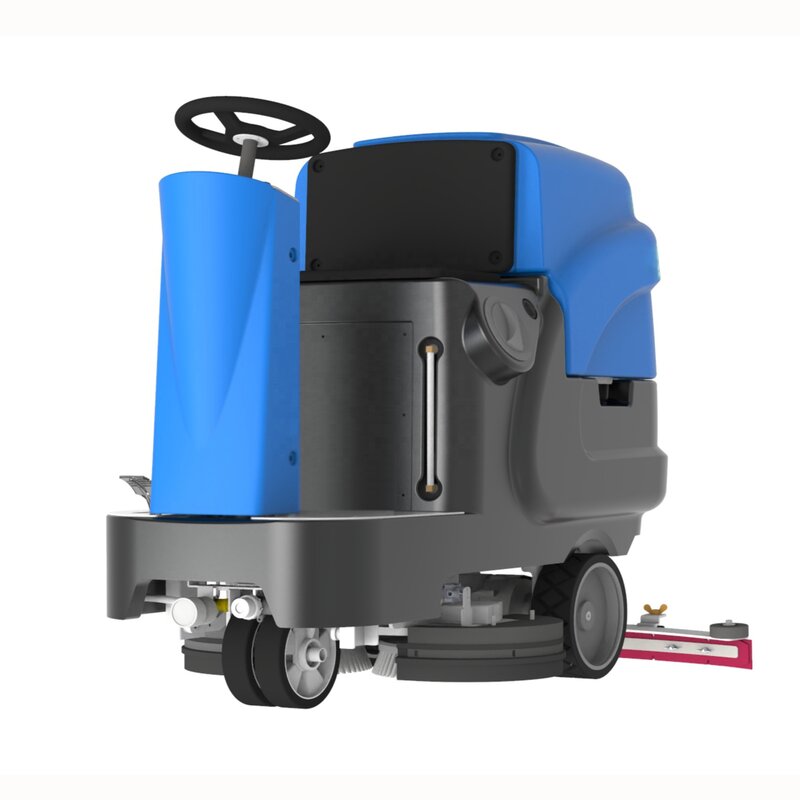 RD660 nuovo DESIGN double brush ride on floor scrubber cleaning machine scrubber automatico