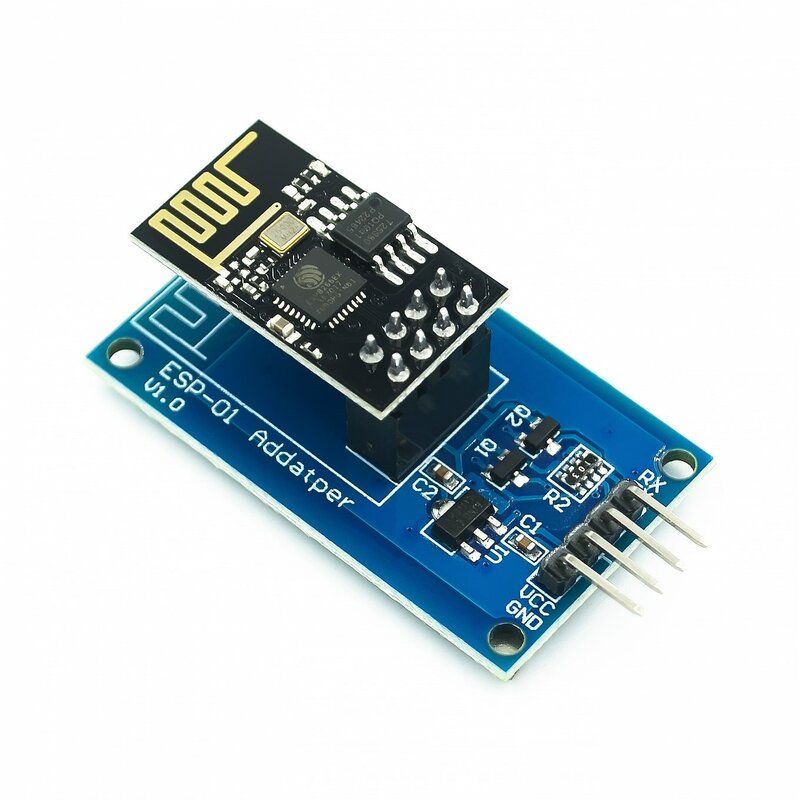 ESP8266 ESP-01 ESP01 Serial Wireless WIFI Module For Arduino Transceiver Receiver Adapter Board for Raspberry Pi for UNO R3