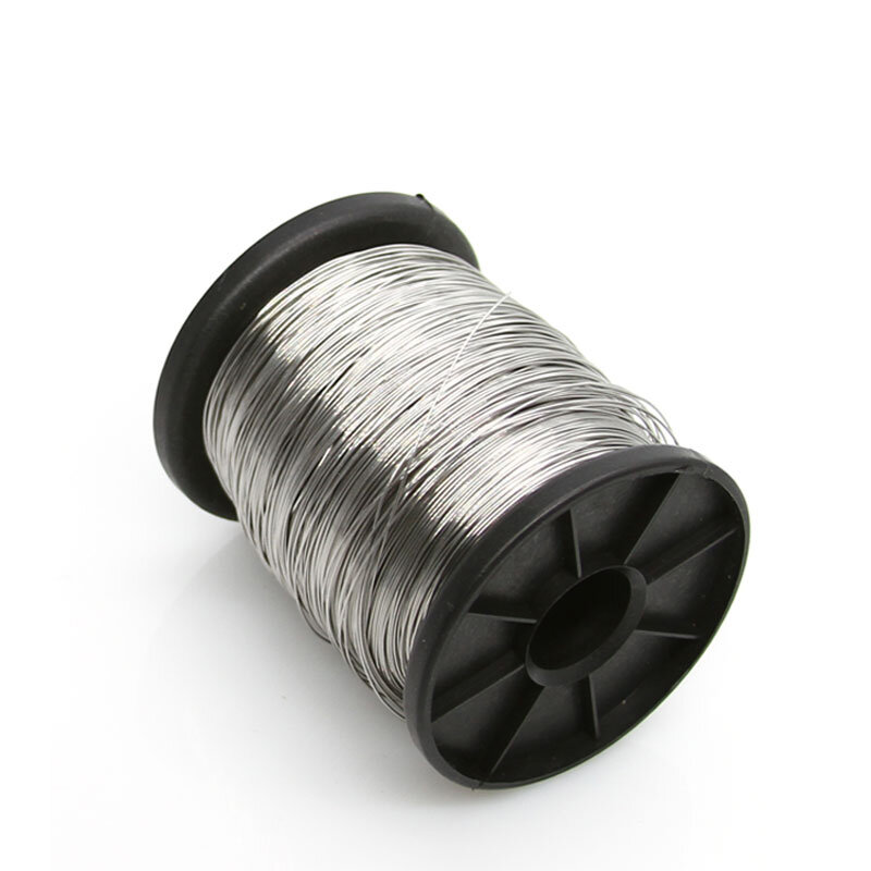Filo per molle in acciaio inossidabile 304 filo duro/morbido 0.1mm-3mm lunghezza 1m/5m/10m filo singolo in bundle filo di ferro morbido telaio filo di acciaio