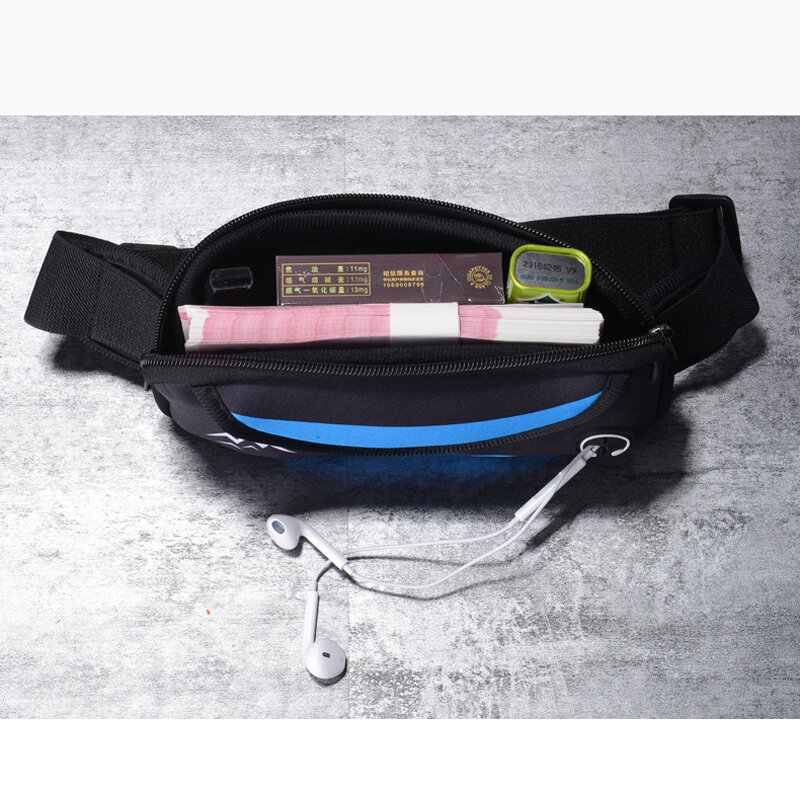 Running Sport Waterproof Fanny Pack Mobile Phone Belt Pouch Waist Bag For Men Women Bum Hip Belly Male Banana Kangaroo Ladies