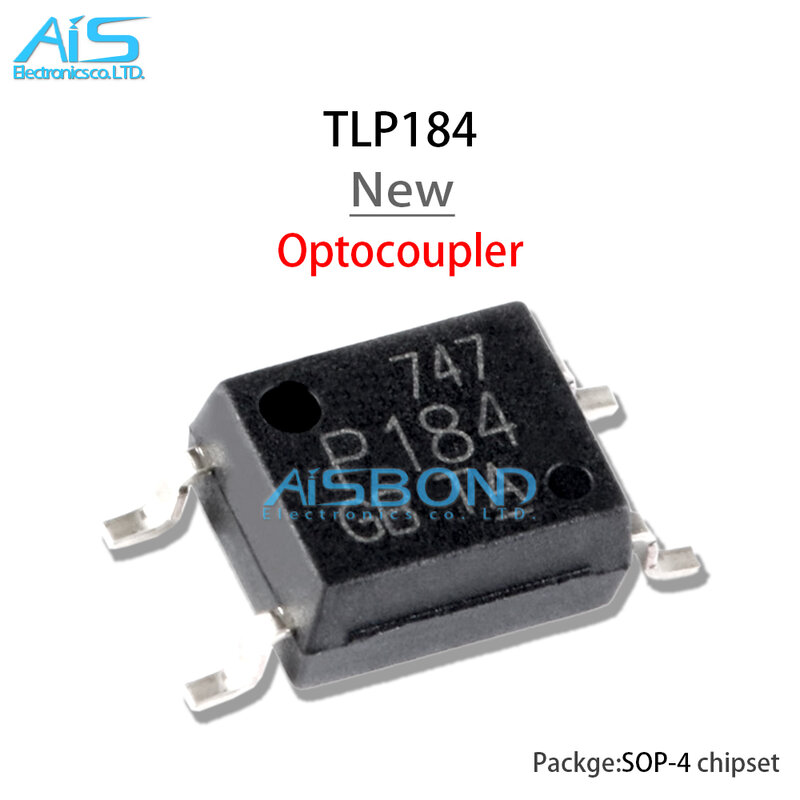 10Pcs/Lot New TLP182 TLP183 TLP184 TLP185 TLP187 TLP188 SOP-4 Darlington optocoupler isolator IC Chip