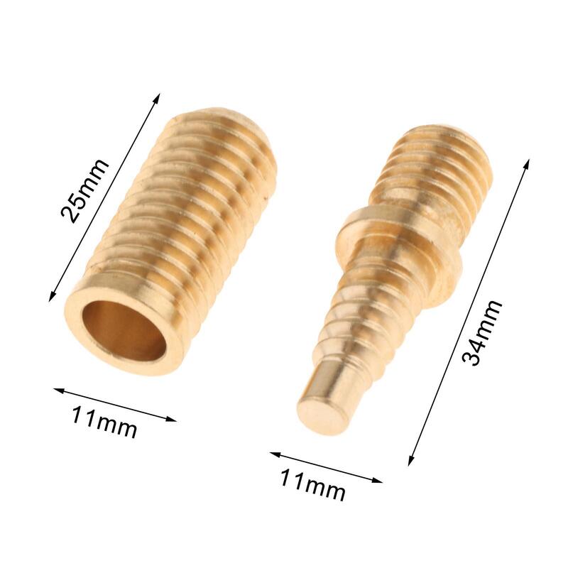 Pool Cue Joint Screw for Better Control Power and Feel Professional Billiard Extension Screws Billiard Cue Tip Screws Hardware