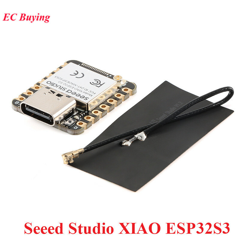 Seeeduino Seeed Studio XIAO ESP32-S3 Sense 2.4G WiFi BLE Mesh 5.0 8MB OV2640 Camera Sensor Module Development Board For Arduino