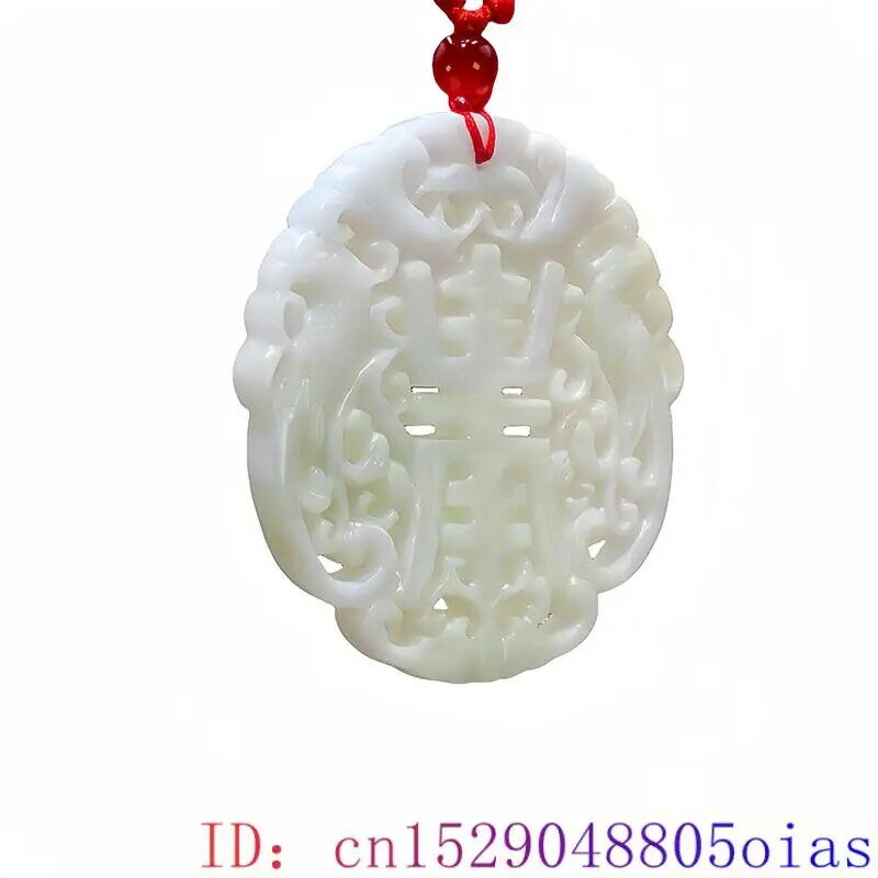 White Natural Real Jade Bird Pendant Necklace Charm Accessories Fashion Stone Gifts for Women Men Vintage Talismans Gemstones