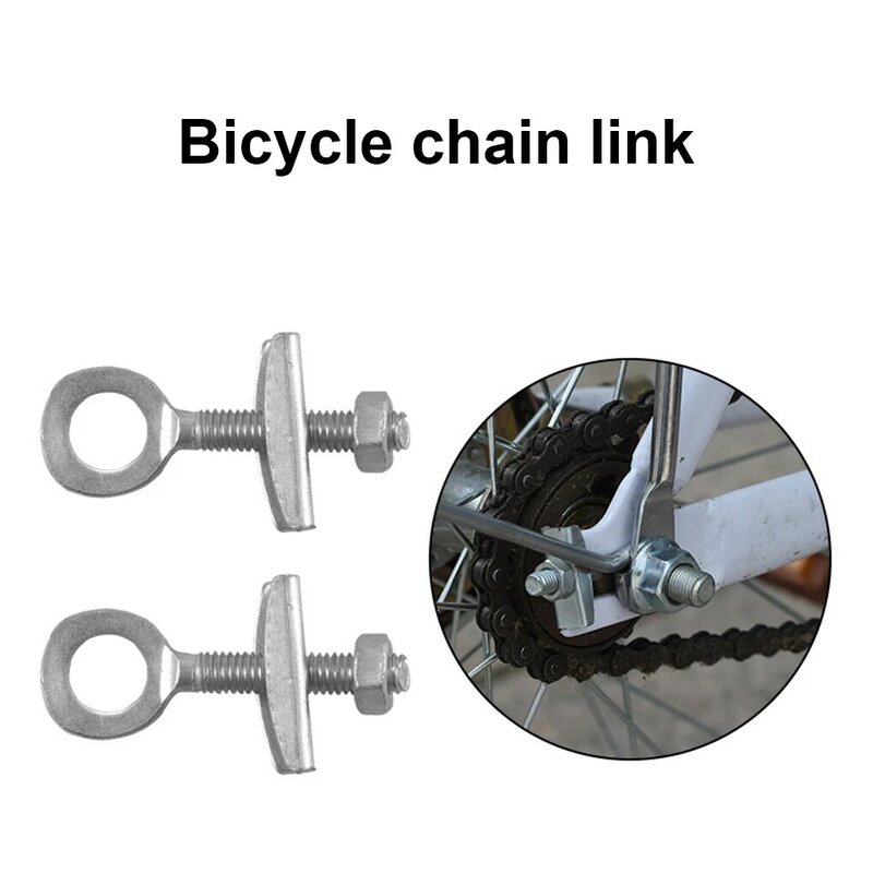 Bicicleta Fixa Engrenagem Bicicleta Corrente Tensor, Metal Parafuso Ajustador, Reparando Ferramenta