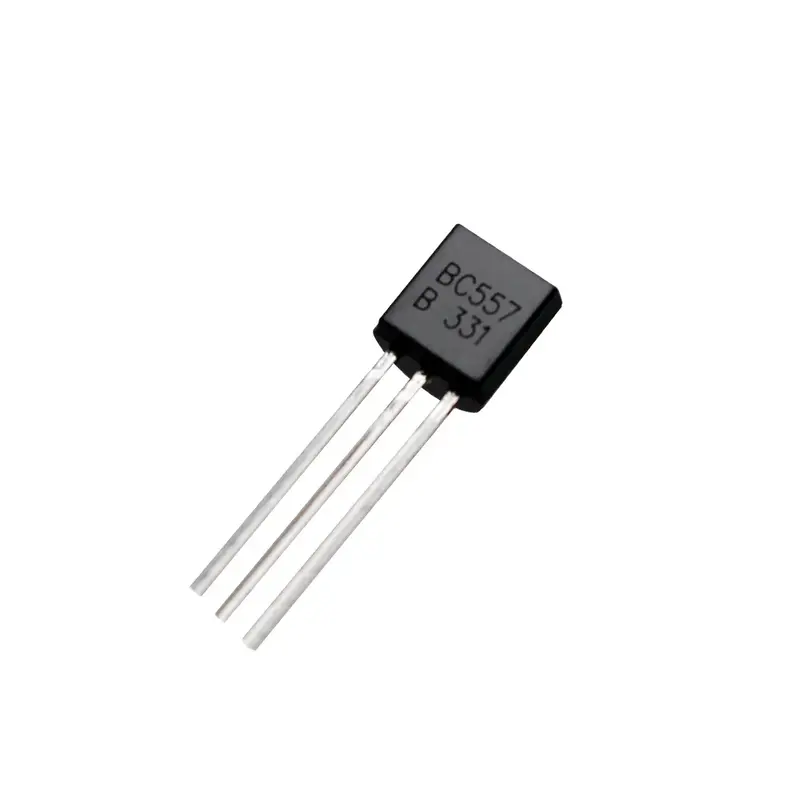 (50 buah/lot)BC547 + BC557 setiap 25 buah BC547B BC557B NPN PNP Transistor TO-92 tas Kit Transistor Triode daya