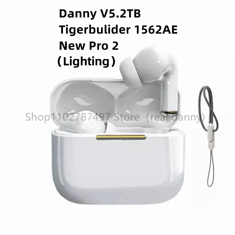 Danny Type-C PRO 2 V5.2TB TWS Bluetooth 5.3 słuchawki słuchawki bezprzewodowe z airoha 1562AE wysokiej jakości model byTigerbuilder nowość