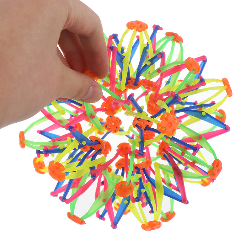 Palla telescopica magica per bambini palla da lancio per fiori all'aperto palla da lancio che allunga il giocattolo interattivo genitore-figlio