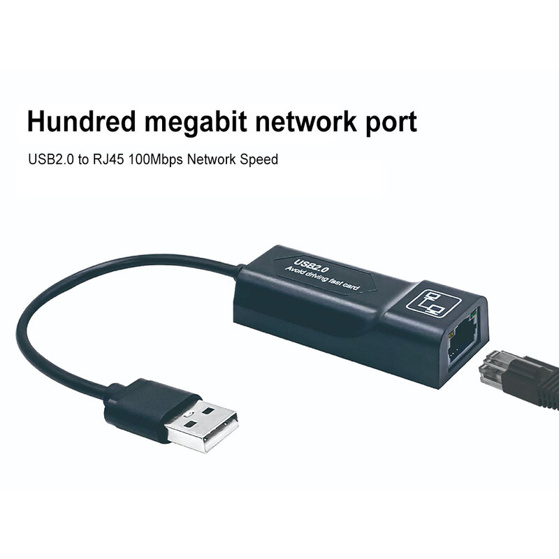 Адаптер USB 2,0 к RJ45 с кабелем Mirco USB, разъем Ethernet LAN, OTG адаптер для AMAZON Fire Stick или Fire TV3