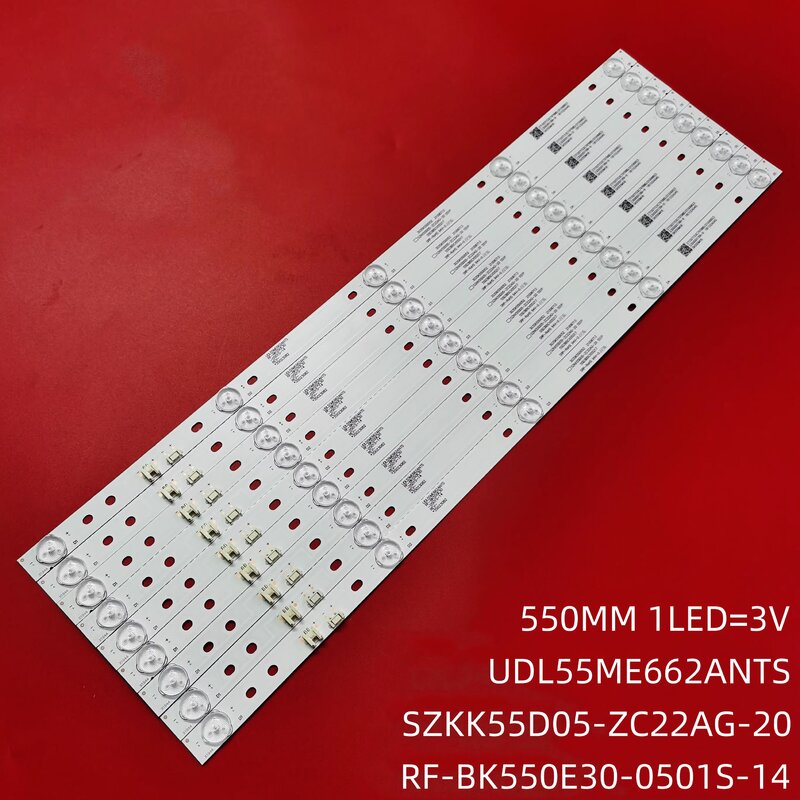 콘카 RF-BK550E30-0501S-14 SZKK55D05-ZC22AG-20 LED 백라이트 스트립, UDL55ME662ANTS 용