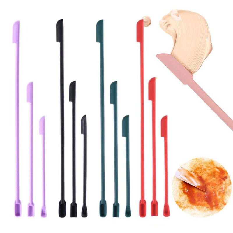 Drop Scoop Lotion Beauty Tools Kitchen Accessories Makeup Brushes Deep Bottle Scraper Silicone Spatula Cosmetics Spoon