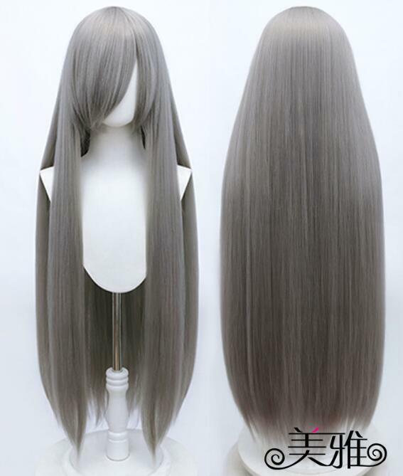 Fluffy Corn Perm Cosplay Wig Fiber Synthetic Wig 100cm Long Anime Party Wig