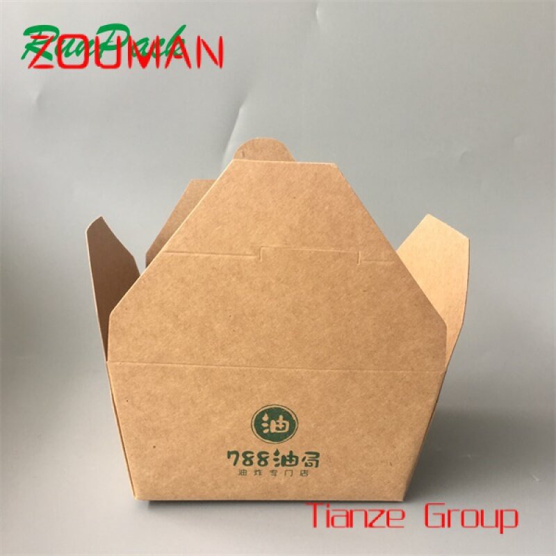 Aangepaste Eco-Vriendelijke Afhaalbare Biologisch Afbreekbare Verpakking Wegwerp Voedselcontainer Tiffin Bento Lunchbox