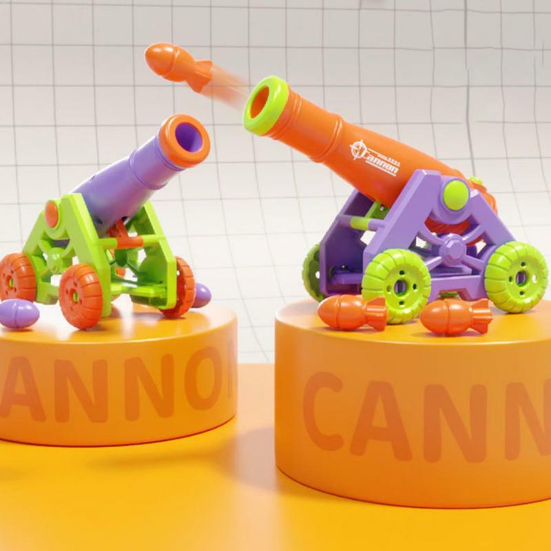 3D Impresso Gravidade Cenoura Canhão Brinquedo, Desaparecendo Brinquedo, Jogo de Lançamento, Stress Relief Toys para Crianças, Adultos e Amigos
