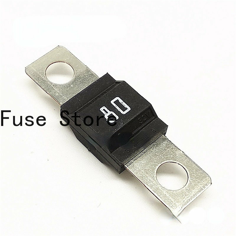 3PCS Imported Small Bolted Type Car Fuse 0498080. M 498 Series 80A 32V