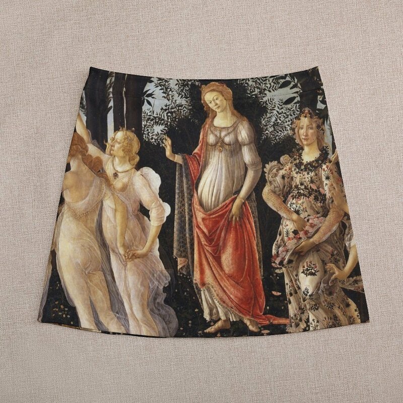 Primavera-Mini jupe pour filles, jupe courte pour femmes