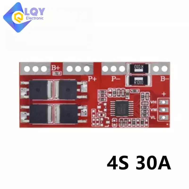LQY 1S 2S 3S 4S 3A 20A 30A Li-ion Lithium Battery 18650 Charger PCB BMS Protection Board For Drill Motor Lipo Cell Module