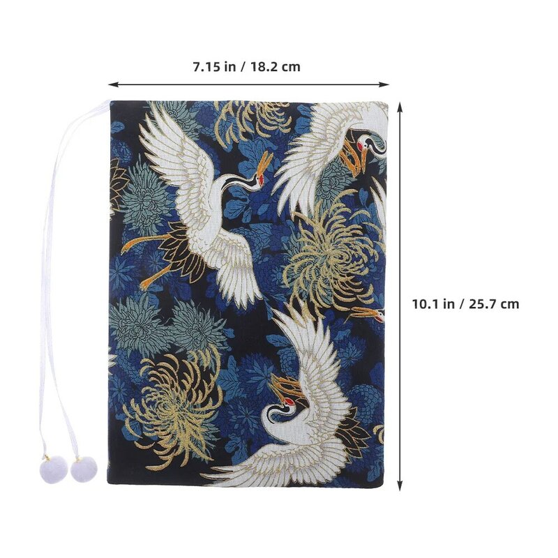 Ornamental Book Cover Decorative Printing Book Cover Diary Cloth Cover Protector (B5)