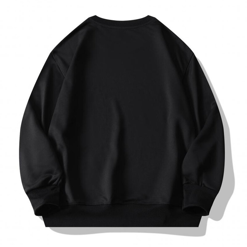 Fashion Drop Shoulder Crewneck Sweatshirt Men Wholesale Sweat Shirts Plain Long Sleeve Sweatshirt For Men Sudadera Sin Capucha