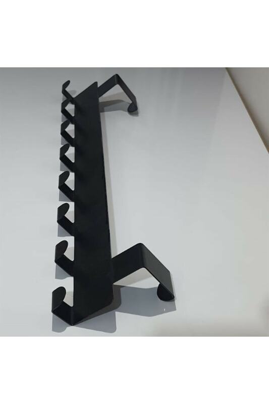 Cintre de porte arrière en métal noir américain, installation facile, design moderne, évaluation du cintre, HODoor, 256