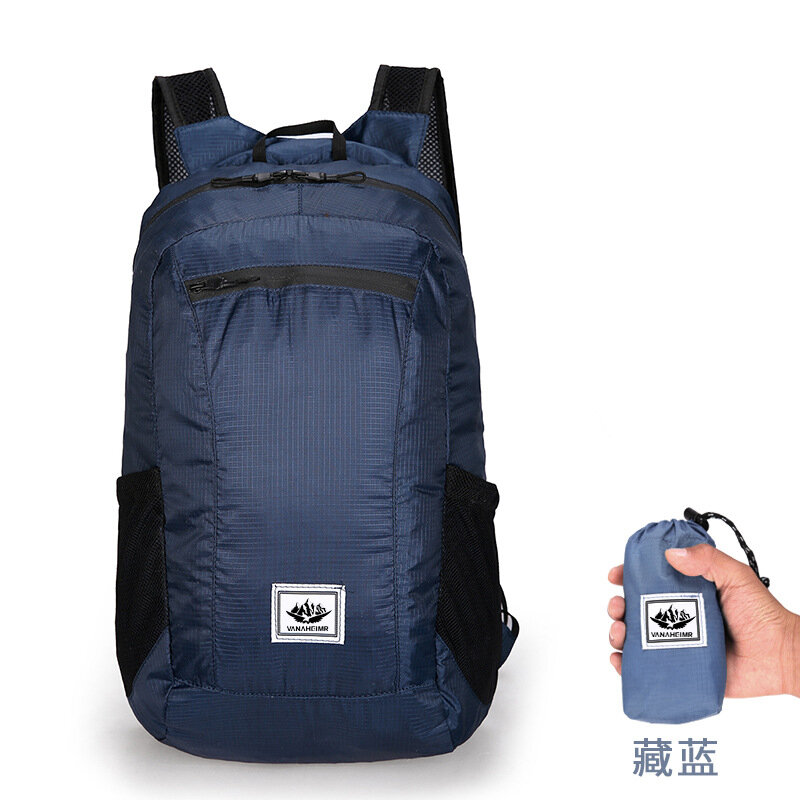 Folding Bag Waterproof Outdoor Sports Backpack Large Capacity Portable Travel Men Women Travel Bags Gym Bag Women Bag