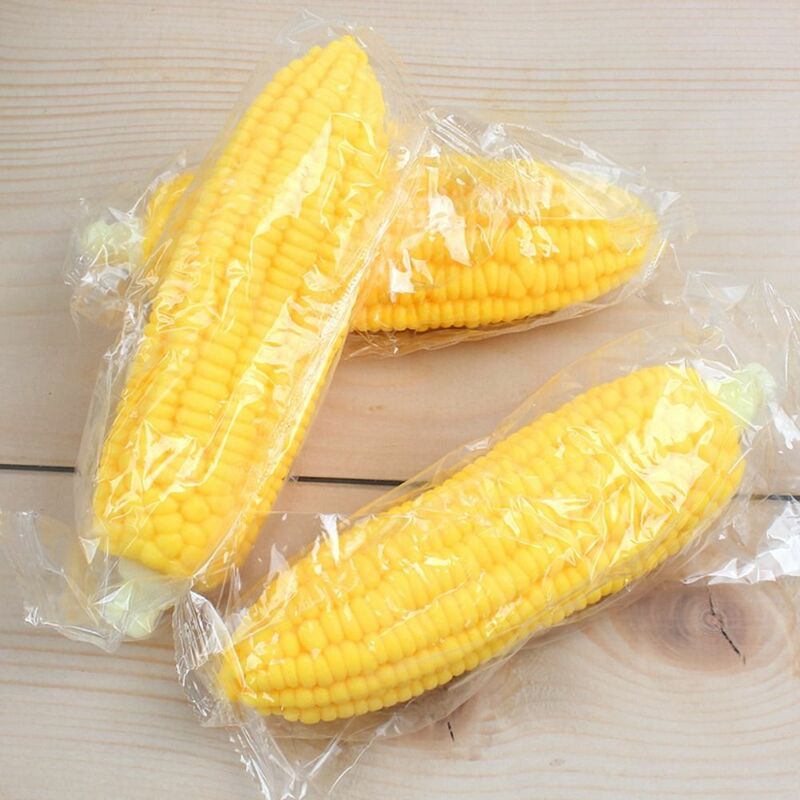 Symulacja kukurydzy Fidget symulacja kukurydzy słodka wolno rosnąca gumowa symulacja szczypta kukurydzy zabawki Mini miękka kukurydza zabawka prezent dla dzieci