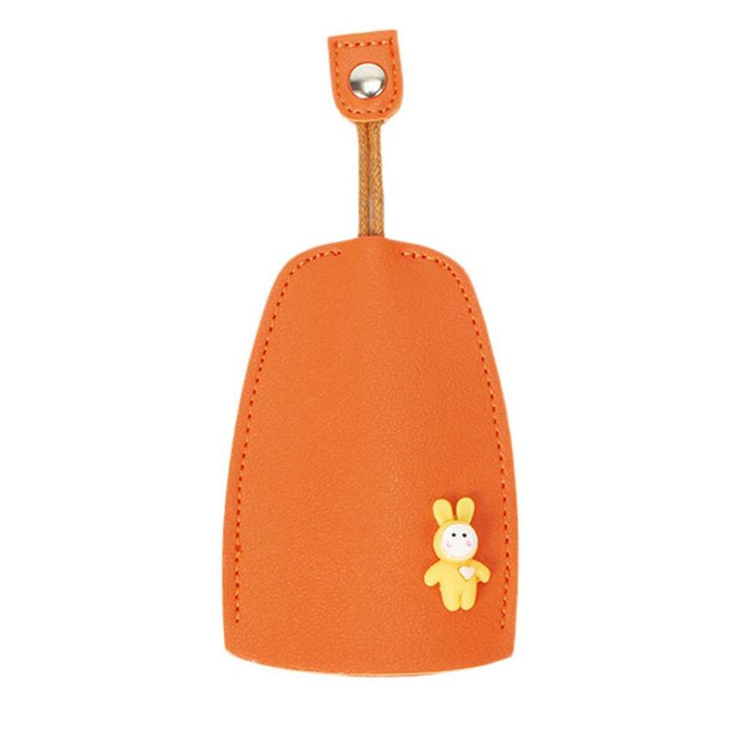 Cute Pull Out Key Case Cartoon Animals Rabbit PU Leather Key Wallets Car Key Holder Case Leather Bag For Keys B8P4