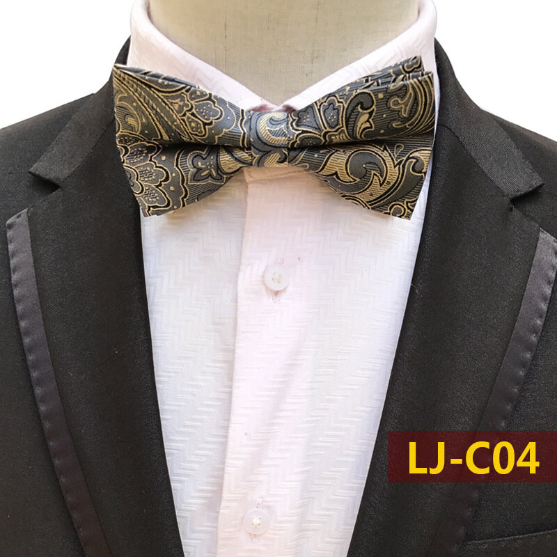 Bow Ties For Men Luxury Jacquard Bow Tie Korean Groom Bow Noeud Papillon Homme Men Accessories