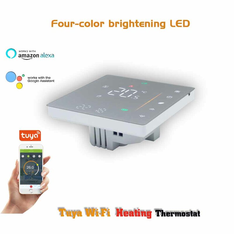 Warm floor heating thermostat wifi thermoregulator works with Alexa Google Home 3A 16A