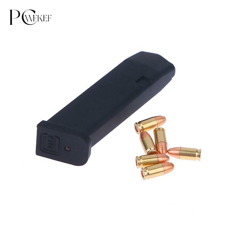 1:3 Scale Bullets Mini Gun Pistol Parts For Mini Glock G17 Extra Accessories Alloy Empire Bullets Magazine Clip Accessories