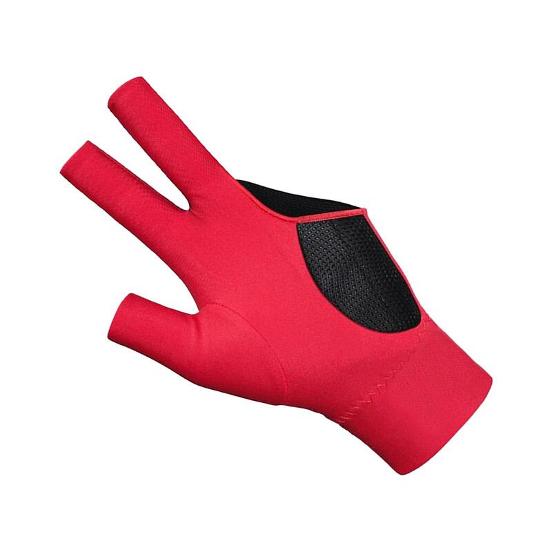 Перчатка для бильярда с 3 пальцами, Спортивная перчатка, прочная Нескользящая дышащая перчатка для снукера, кия, перчатка для игр для женщин и мужчин, тренировочная тренировка для взрослых