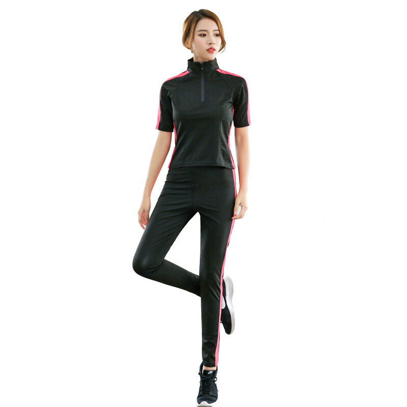 Женский спортивный костюм для бега, летние тренировочные брюки большого размера, комбинезон для фитнеса и похудения, комбинезон с тепловым воздействием, ريا복 رياريارياريارياريارياريا