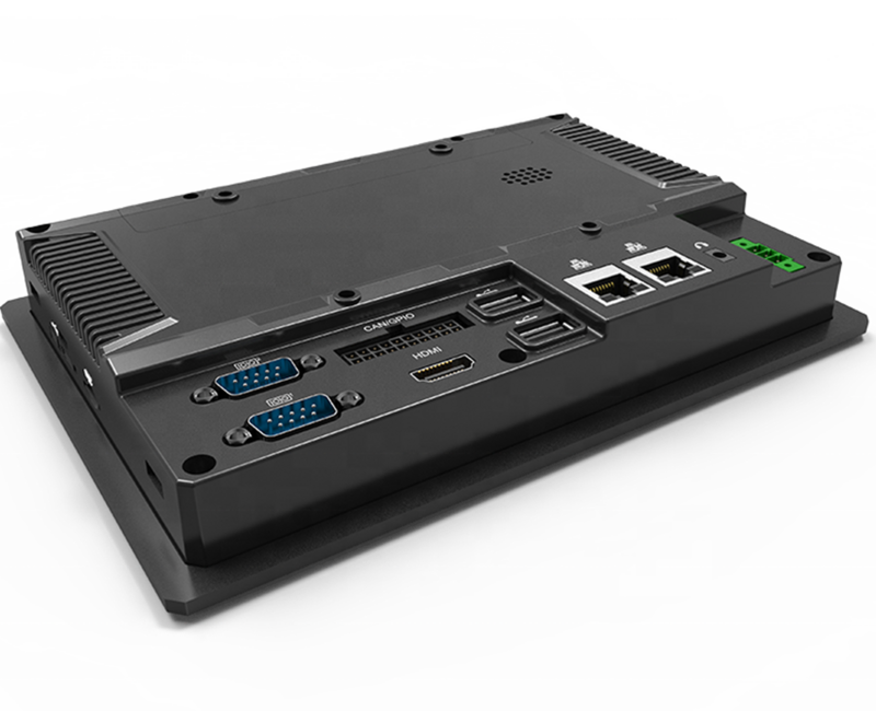 K701-Panel de PC Industrial Linux 2022 Original, Tablet Pc Poe con montaje en pared integrado de 7 pulgadas, I.MAX, 8, 4GB de RAM, RJ45, GPIO, RS232, 4xcom, Can Bus