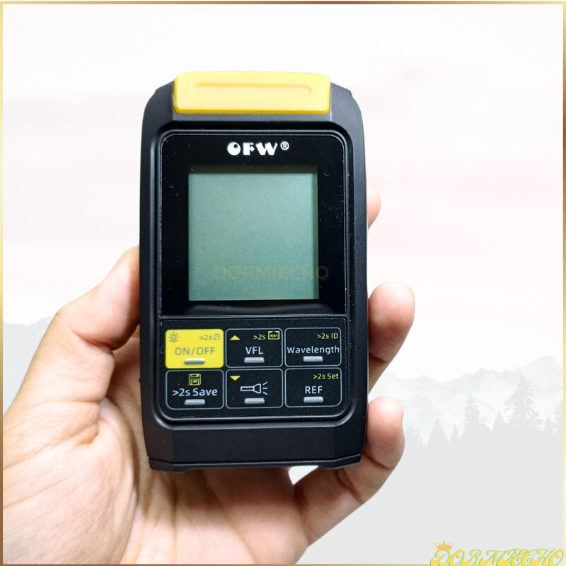 4 In1 OPM 5G OFW 10 Wavelength Optical Power Meter Visual Fault Locator Network Cable Test Fiber Tester VFL OPM 30KM FTTH 10MW