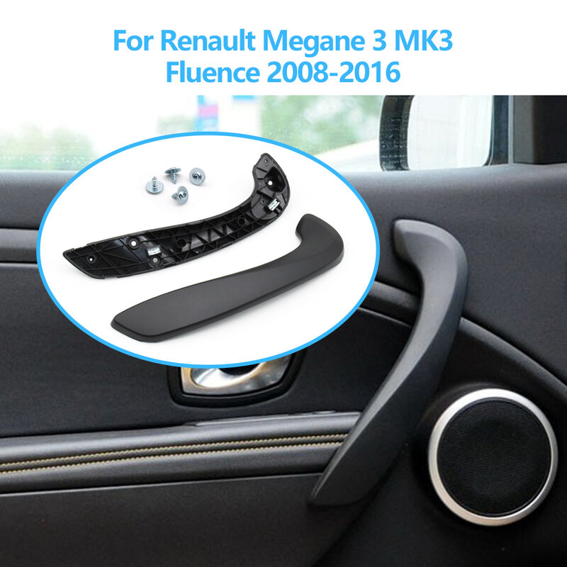 Interior Car Front Left Right Door Handle For Renault Megane 3 MK3 Fluence 2008-2016 809540001R 809600007R