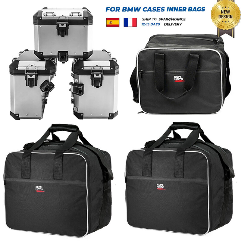 Motorfiets Bagage Tassen Voor Bmw R1200GS Adv Black Inner Tassen R 1200 Gs Adventure Watergekoelde 2013-2017