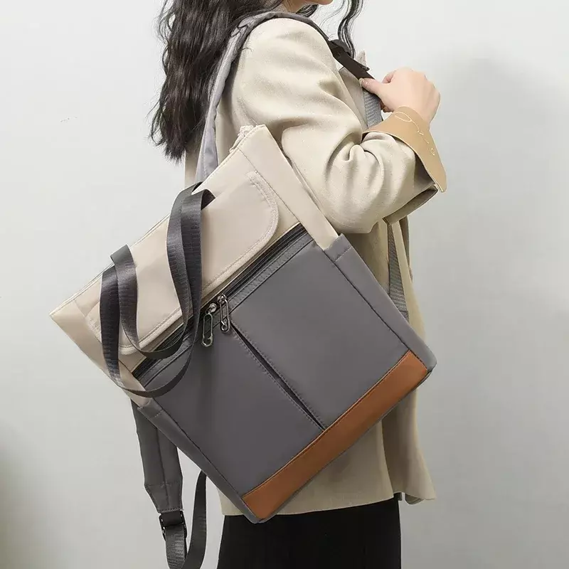 Waterproof Women Business Backpack Female Fashion Oxford Student School Backpacks Laptop Bag Casual Travel Backpack New Mochila