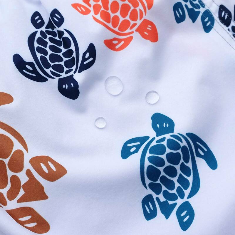 Men'S Turtle Swim Trunks Popular Style Quick Dry Breathable And Waterproof Board Shorts Rope With Pocket Surf Beach Summer