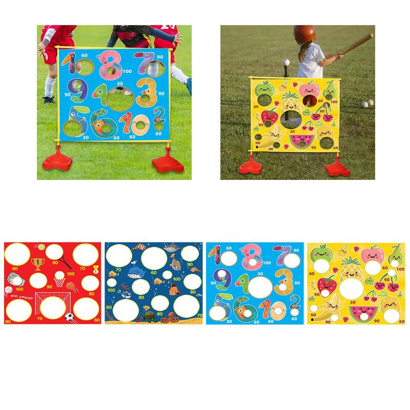 Tossing Throwing Net Funny Kids Tossing Games Net for Boys and Girls Ages 3-8