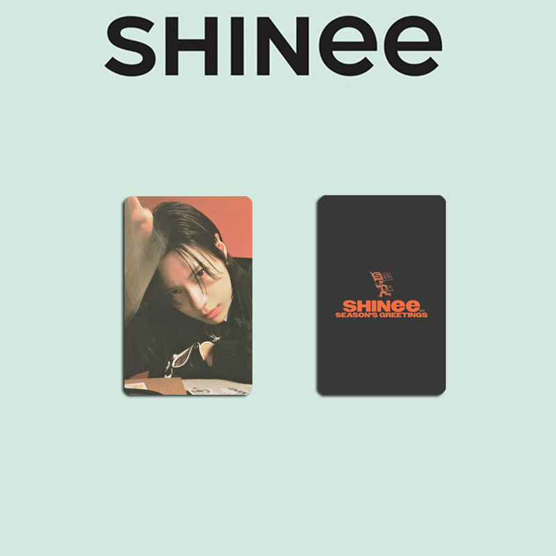 Shinee Saison Grüße Foto karten Doppelseiten drucken koreanische Stil Lomo Karten Kpop Taemin Jonghyun Sammlung Postkarten