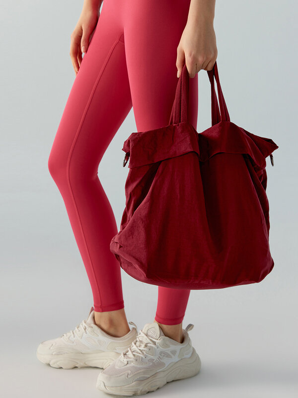Женская вместительная портативная спортивная сумка для йоги, фитнеса, спортзала, Повседневная трендовая индивидуальная Простая Дорожная сумка через плечо для йоги