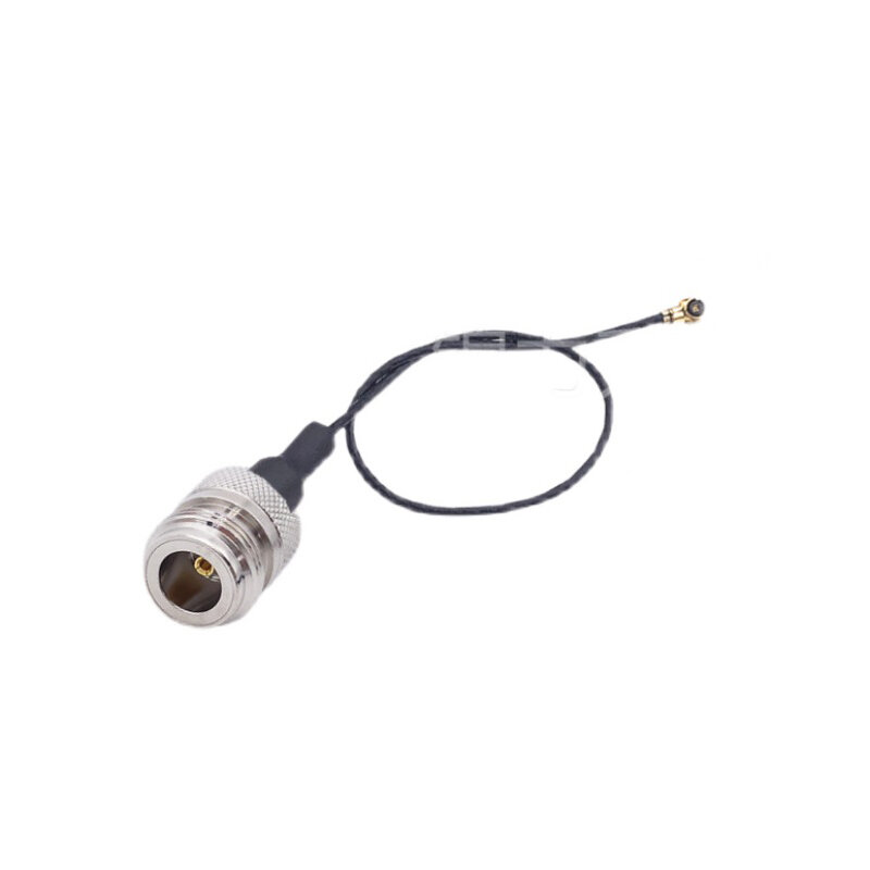 2Pcs N weibliche zu IPEX4 MHF4 N typ mit Flansch stecker Verlängerung kabel kabel Umwandlung kopf Zopf Koaxial Stecker gerade