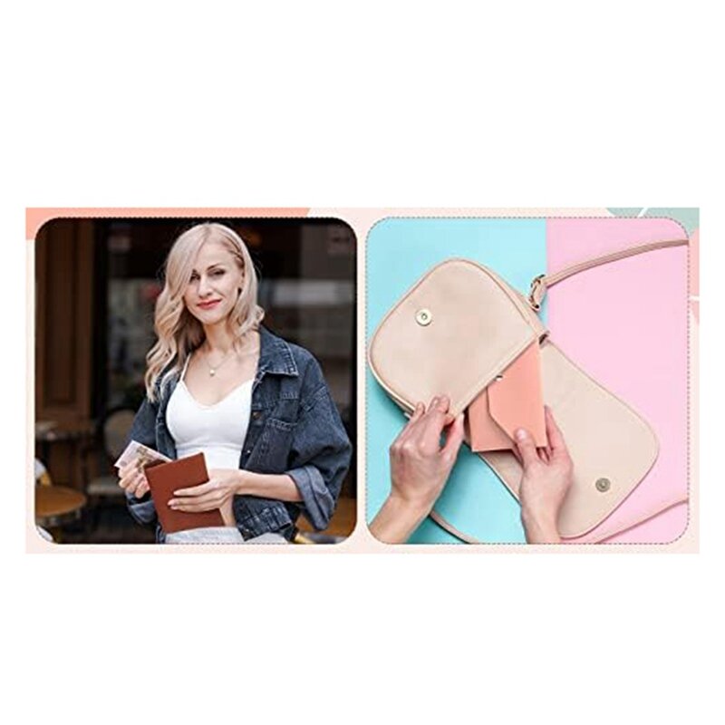 12Pcs Money Envelopes Wallets PU Leather Reusable For Cash Budgeting For Cash Gifts Women Girls Graduation Wedding Birthday