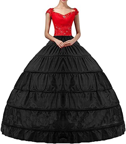 Crinoline Hoop Petticoats Skirt Slips Floor Length Underskirt for Wedding Dress 2024