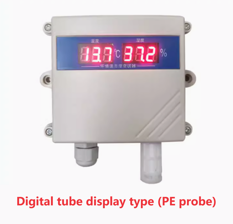 High precision integrated temperature and humidity transmitter, temperature and humidity sensor modbus RS485 sht30 probe